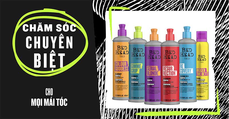 Review chi tiết bộ dầu gội Tigi chính hãng