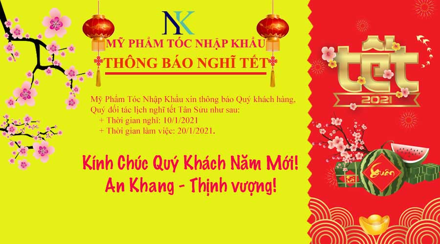 Thông báo lịch nghĩ tết Tân Sửu