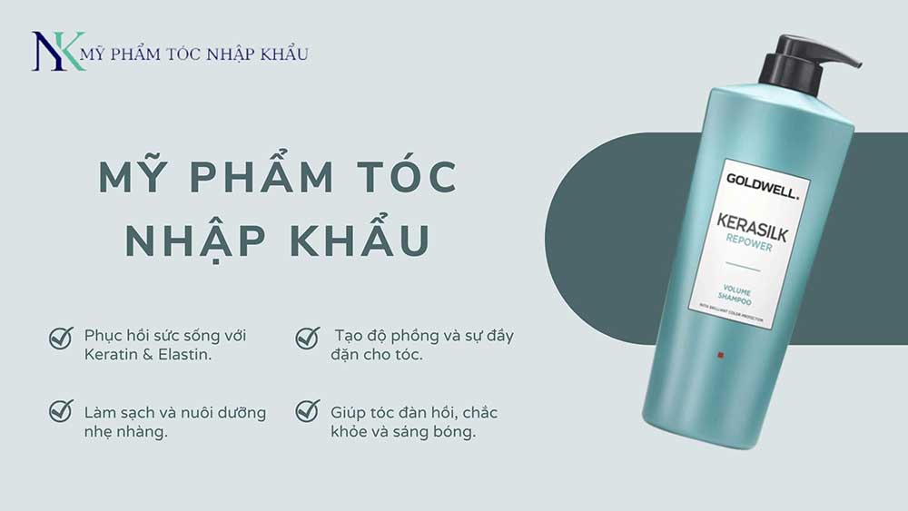 Review chi tiết bộ dầu gội Goldwell