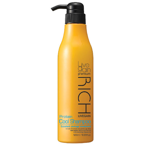 DẦU GỘI BẠC HÀ LIVEGAIN PREMIUM RICH PROTEIN COOL 500ML