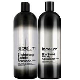 DẦU GỘI XÃ GIỮ MÀU TÓC NHUỘM LABEL.M BRIGHTENING BLONDE 1000ML