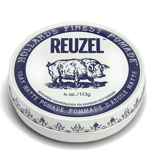 SÁP REUZEL CLAY MATTE POMADE GIỮ NẾP TÓC TRUNG BÌNH KHÔNG BÓNG 113G