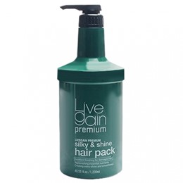 KEM Ủ TÓC SIÊU MƯỢT NƯỚC HOA LIVEGAIN PREMIUM SILKY & SHINE HAIR PACK 1200ML