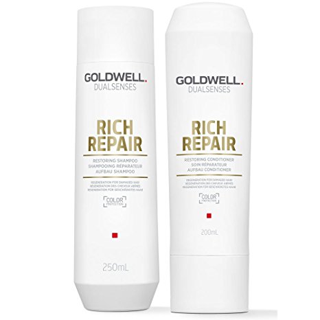GỘI XÃ GOLDWELL RICH REPAIR CHỮA TRỊ TÓC HƯ TỔN 250ML