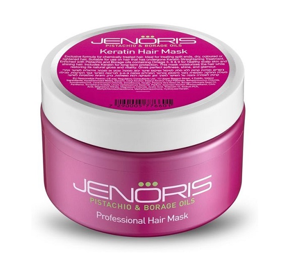 MẶT NẠ PHỤC HỒI TÓC HƯ TỔN JENORIS KERATIN HAIR MASK 250ML