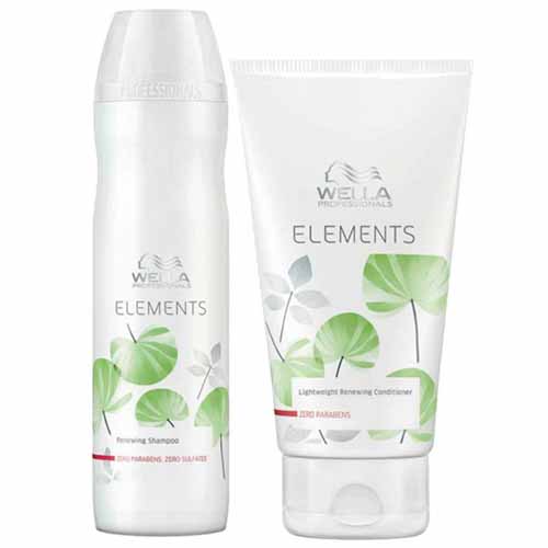 DẦU GỘI XÃ PHỤC HỒI & TÁI TẠO TÓC WELLA ELEMENTS RENEWING 250ML