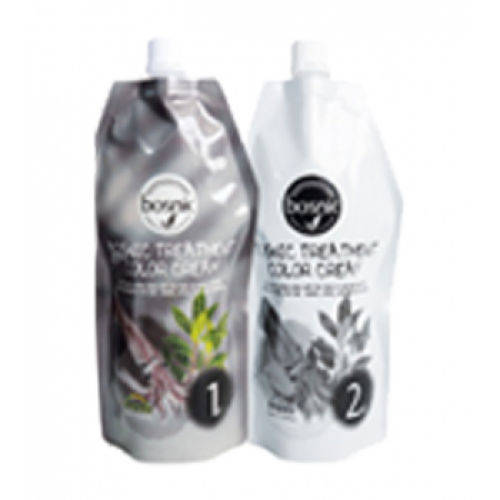 THUỐC NHUỘM PHỦ BẠC CHỮA TRỊ TÓC HƯ TỔN BOSNIC 500ML