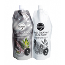 THUỐC NHUỘM PHỦ BẠC CHỮA TRỊ TÓC HƯ TỔN BOSNIC 500ML