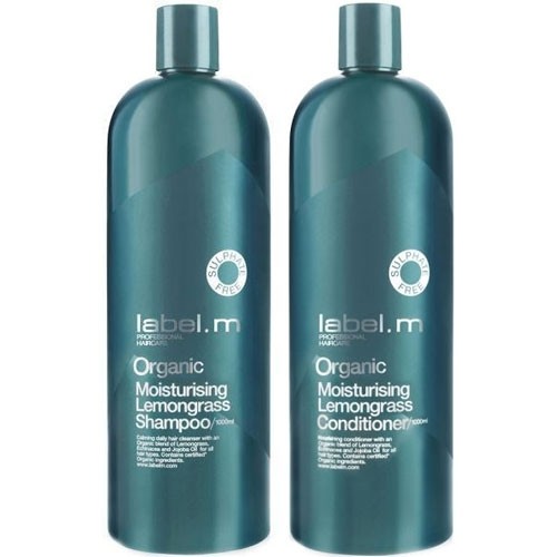DẦU GỘI XÃ HƯƠNG SẢ CHANH LABEL.M ORGANIC MOISTURISING LEMONGRASS 1000ML