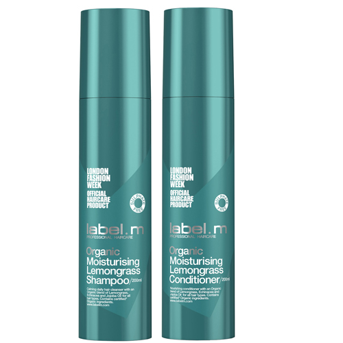 DẦU GỘI XÃ HƯƠNG SẢ CHANH LABEL.M ORGANIC MOISTURISING LEMONGRASS 200ML