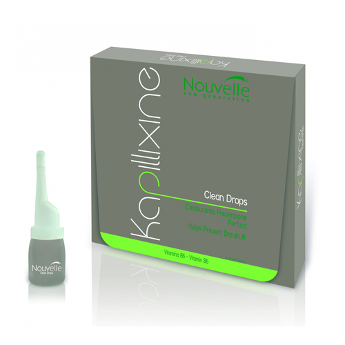 Huyết thanh dược thảo trị gàu Nouvelle Capillixine Clean sense 10ml x 10