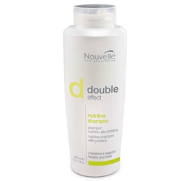 DẦU GỘI KERATIN& THẢO DƯỢC DƯỠNG TÓC HƯ TỔN NOUVELLE DOUBLE EFFECT 250ML