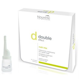 HUYẾT THANH KERATIN NOUVELLE DƯỠNG TRỊ TÓC HƯ TỔN DOUBLE EFFECT 10X10ML