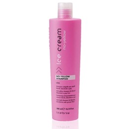DẦU GỘI INEBRYA NO YELLOW KHỬ ẢNH VÀNG CHO TÓC BẠCH KIM 300ML