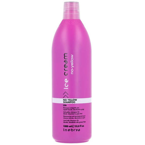 DẦU GỘI INEBRYA NO YELLOW KHỬ ẢNH VÀNG CHO TÓC BẠCH KIM 1000ML