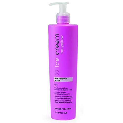 HẤP DẦU INEBRYA NO YELLOW KHỬ ẢNH VÀNG CHO TÓC BẠCH KIM 300ML