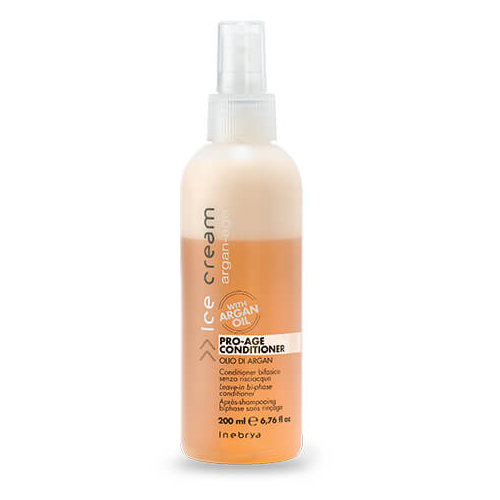 XỊT BÓNG LÀM MỀM VÀ CHĂM SÓC TÓC INEBRYA PRO AGE SPRAY 200ML