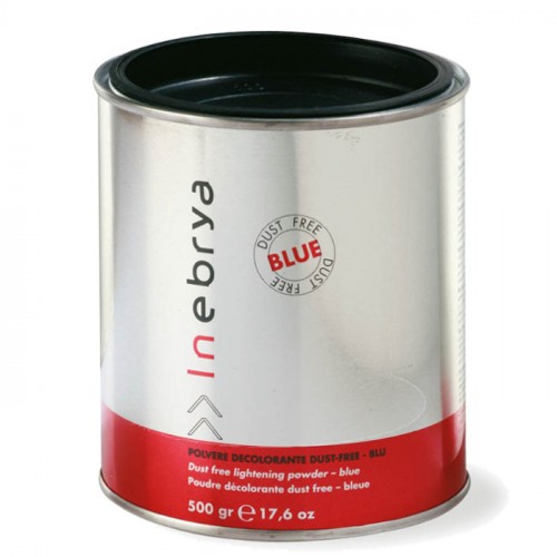 BỘT TẨY XANH INEBRYA DUST FREE BLUE 500G
