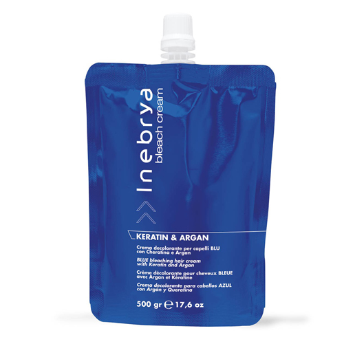 KEM TẨY TÓC CHIẾT XUẤT VỚI KERATIN VÀ ARGAN INEBYRA BLEACH CREAM 500G