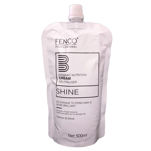 KEM DẬP DUỖI KERATIN TƯƠI FENCO CREAM SHINE 500ML
