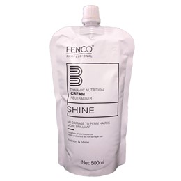 KEM DẬP DUỖI KERATIN TƯƠI FENCO CREAM SHINE 500ML