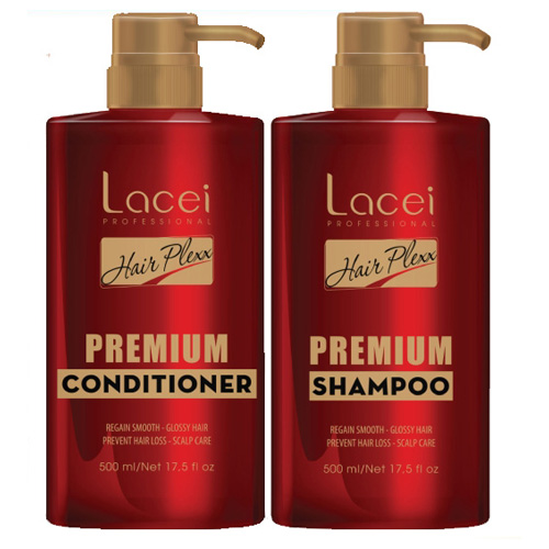 DẦU GỘI XÃ CAO CẤP LACEI MEDIUM HAIR PLEXX 500ML