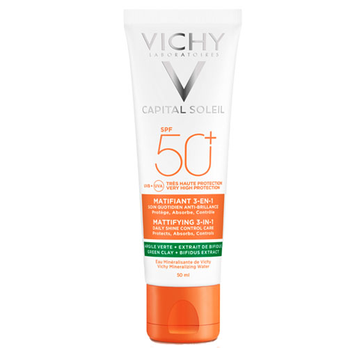 KEM CHỐNG NẮNG VICHY MATTIFYING CHỐNG Ô NHIỂM & BỤI MỊN 50ML