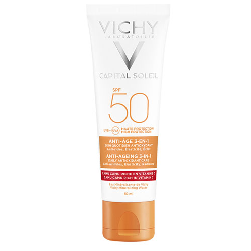 KEM CHỐNG NẮNG VICHY ANTI AGEING CẢI THIỆN CÁC DẤU HIỆU LÃO HOÁ 50ML