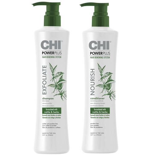 DẦU GỘI XÃ CHI POWER PLUS EXFOLIATE GIÚP TRỊ RỤNG VÀ MỌC TÓC 946ML