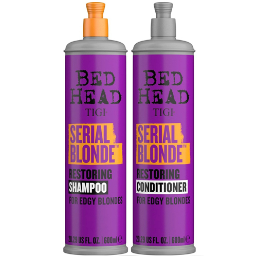 DẦU GỘI XÃ DƯỠNG MÀU TÓC NHUỘM TIGI BED HEAD SERIAL BLONDE 400ML