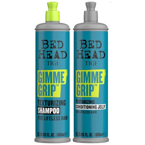 DẦU GỘI XẢ TIGI BED HEAD TĂNG PHỒNG LÀM DÀY TÓC GIMME GRIP 400ML