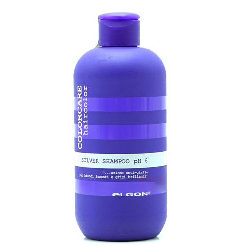 ELGON SILVER COLORCARE - DẦU GỘI CHĂM SÓC TÓC TẨY TRẮNG, BẠCH KIM 300ML