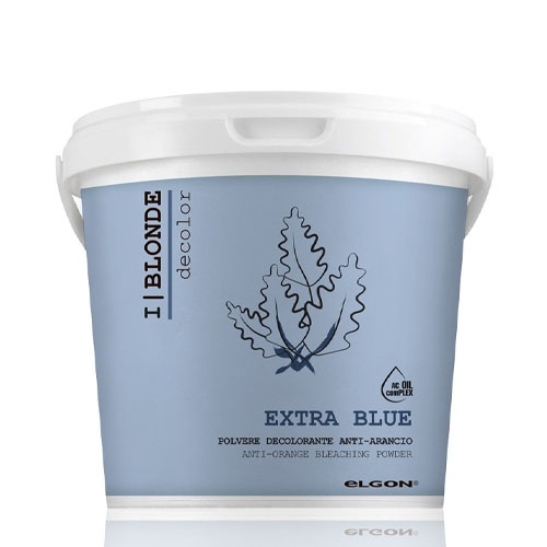 BỘT TẨY XANH ELGON BLONDE EXTRA BLUE KHỬ ÁNH SẮC CAM 500G
