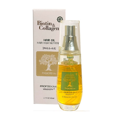 TINH DẦU BIOTIN COLLAGEN VOUDIOTY PASIORI CHĂM SÓC TÓC 60ML