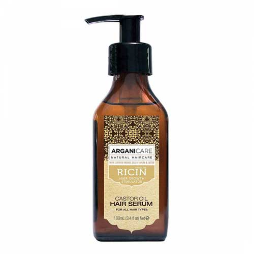 TINH DẦU PHỤC HỒI TÓC ARGANICARE CASTOR HAIR SERUM 100ML