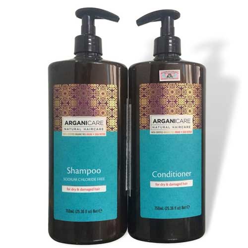 DẦU GỘI XÃ PHỤC HỒI TÓC ARGANICARE SHEA BUTTER 750ML