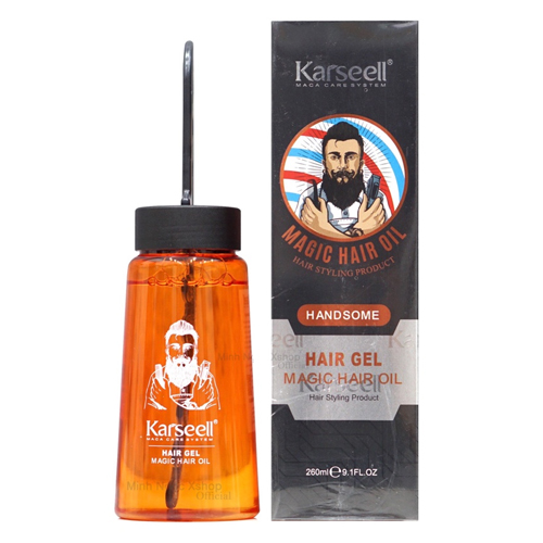 GEL LƯỢC KARSEELL MAGIC HAIR OIL CHẢI TÓC CHO NAM 260ML