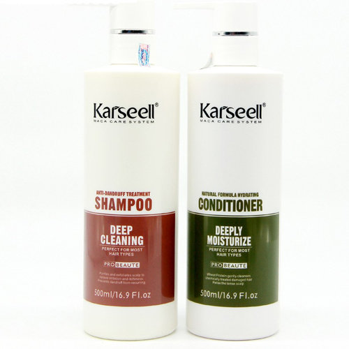 DẦU GỘI XẢ KARSEELL TRỊ GÀU DEEP CLEANSING 500ML