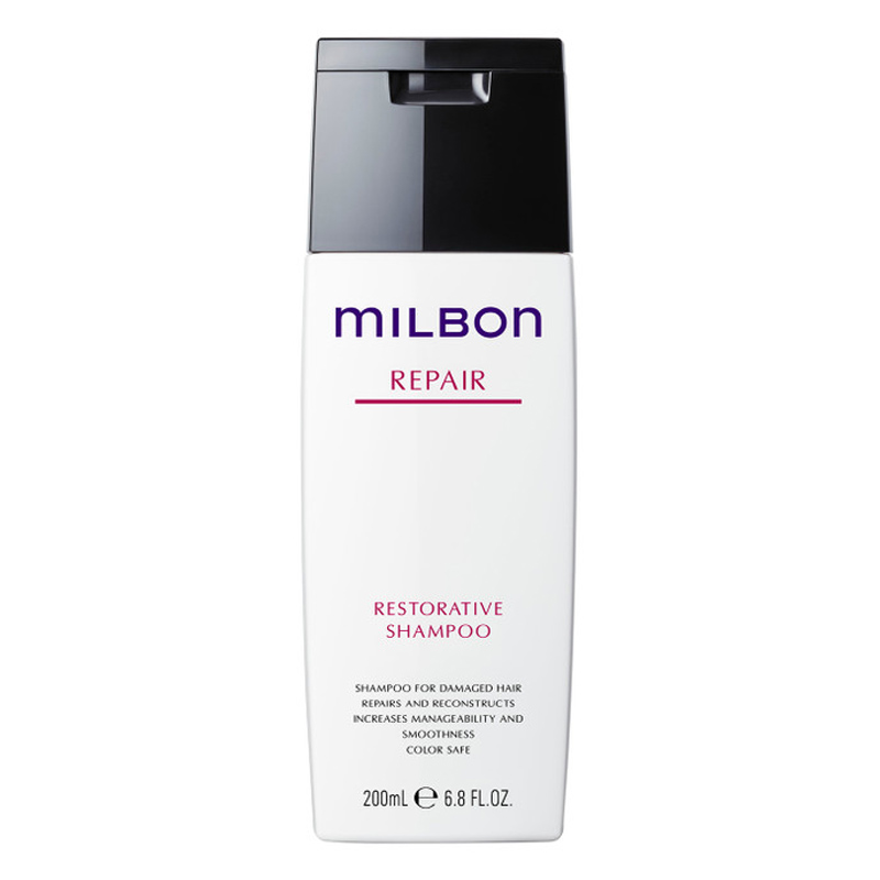 Dầu gội Milbon Repair phục hồi tóc hư nặng do nhuộm tẩy 200ml