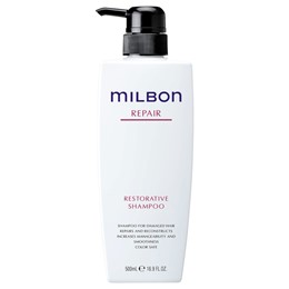 Dầu gội Milbon Repair phục hồi tóc hư nặng do nhuộm tẩy 500ml