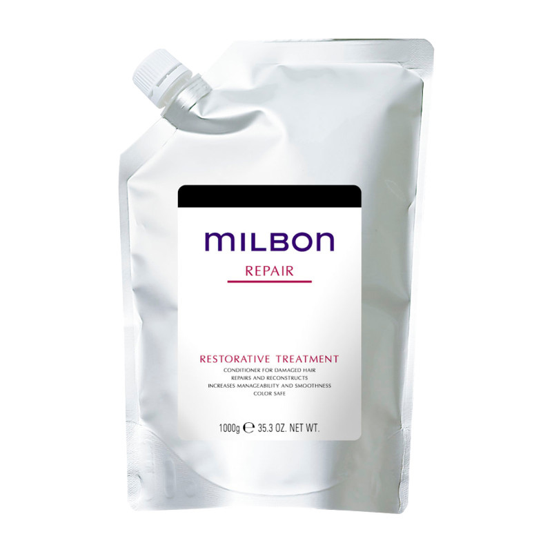 Dầu xả Milbon Repair bổ sung keratin cho tóc nhuộm tẩy 1000g