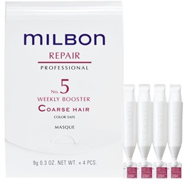 Kem dưỡng Milbon phục hồi chuyên keratin repair bước 5 tại nhà 4x9g