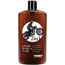 Dầu gội và sữa tắm Yunsey 2 In 1 dành cho nam 380ml
