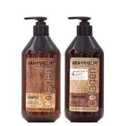 DẦU GỘI XÃ HANEDA COLLAGEN SIÊU PHỤC HỒI TÓC YẾU VÀ HƯ TỔN NẶNG 500ML