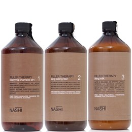 BỘ 3 SẢN PHẨM PHỤC HỒI TÓC HƯ TỔN NĂNG NASHI FILLER THERAPY 1000ML