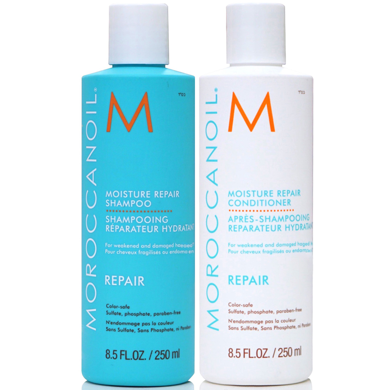 DẦU GỘI XÃ MOROCCANOIL PHỤC HỒI TÓC HƯ TỔN REPAIR 250ML x 2