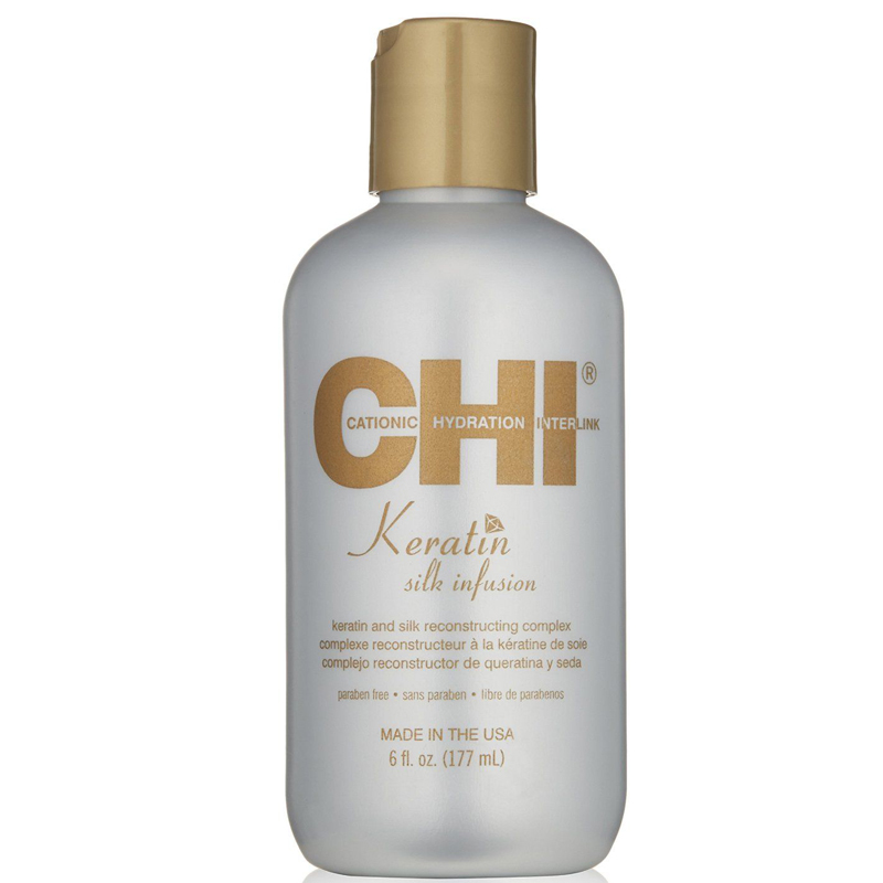 TINH CHẤT DƯỠNG BÓNG CHI KERATIN SILK INFUSION 177ML