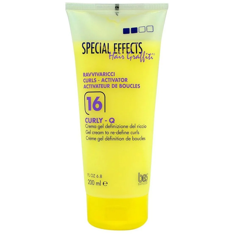 KEM TẠO KIỂU TÓC UỐN XOĂN BES 16 CURLY Q GEL 200ML