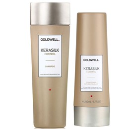 DẦU GỘI XẢ SUÔN MƯỢT GOLDWELL KERASILK CONTROL 250ML