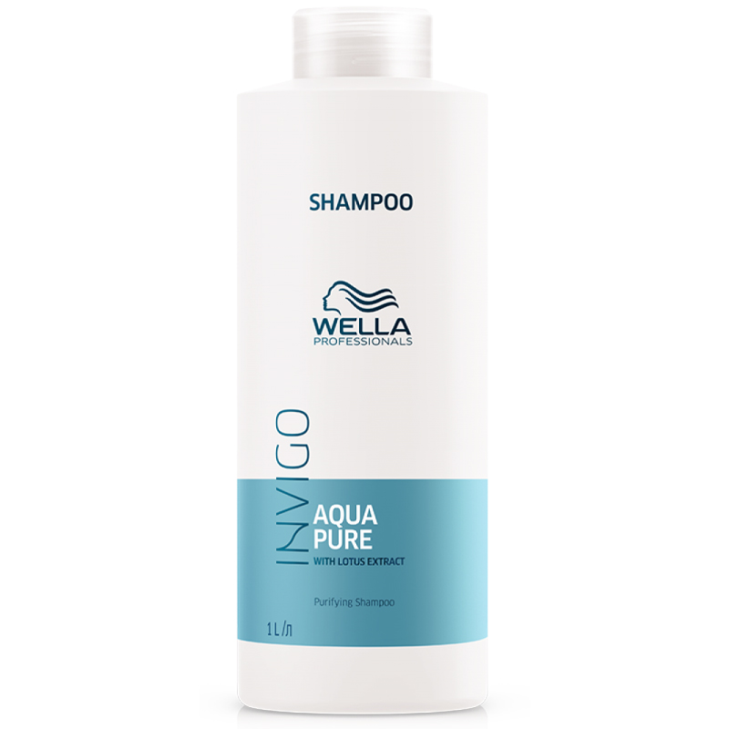 Dầu gội Wella làm sạch sâu da đầu aqua pure 1000ml